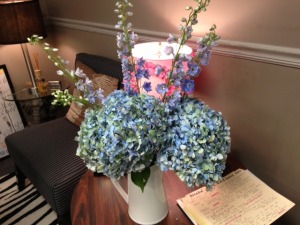 office pic flowers